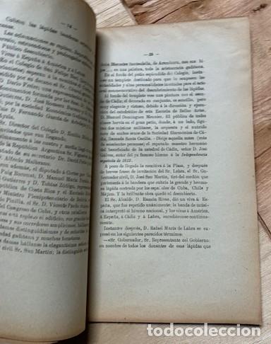 Libros antiguos: EL CENTENARIO DE LAS COSTES DE CADIZ - M.S.B. - 1913 - Foto 5