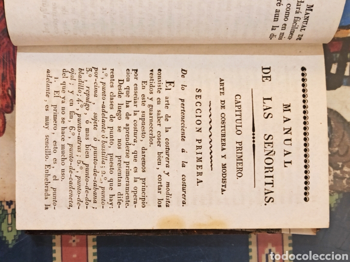 Libros antiguos: Manual de las se&ntilde;oritas 1827 - Foto 2