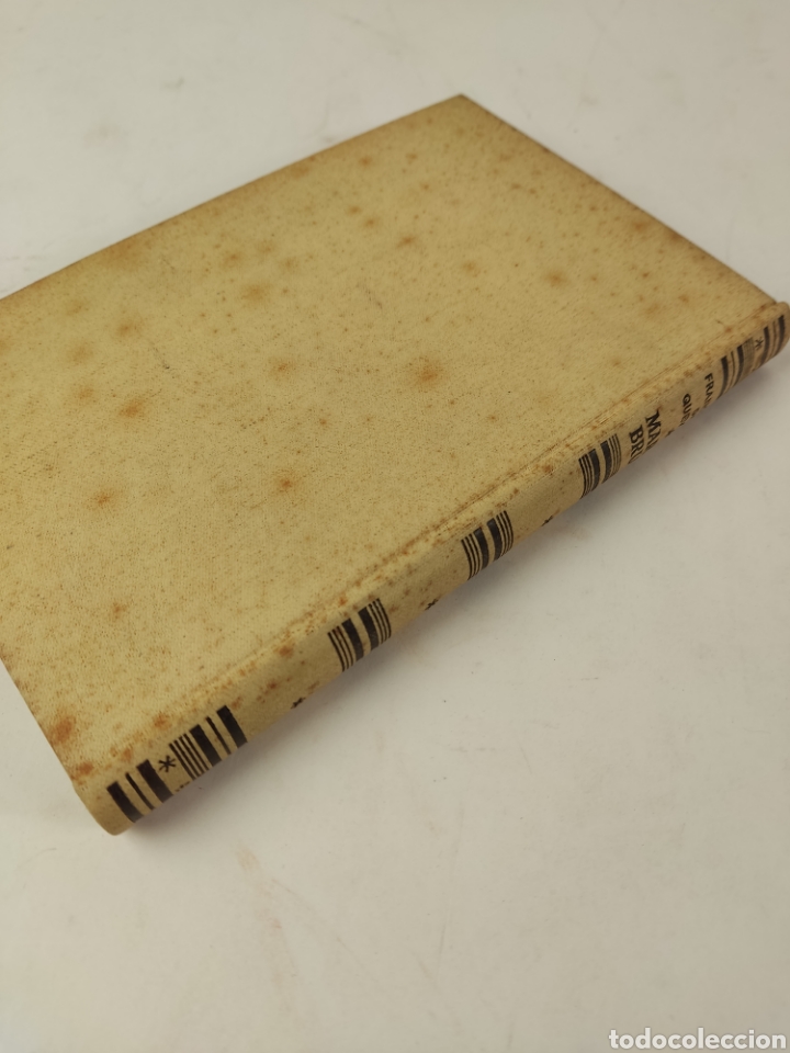 Libros antiguos: L-811 MARCO BRUTO, FRANCISCO DE QUEVEDO. 1940 - Foto 7