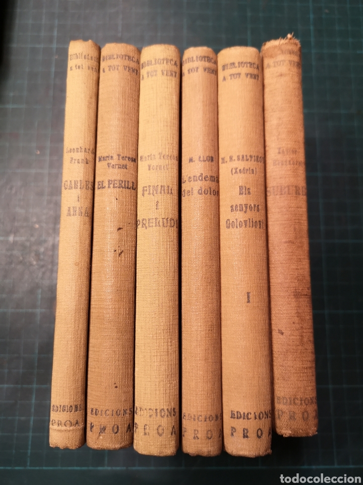 Libros antiguos: Biblioteca A Tot Vent 6 tomos - Foto 2
