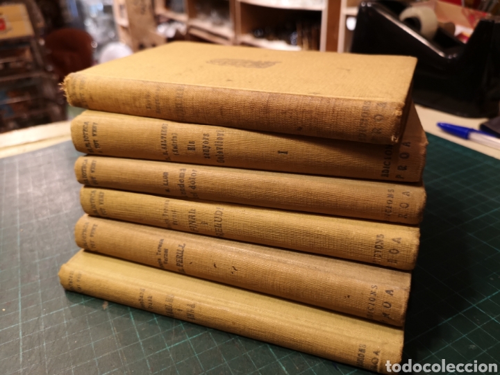 Libros antiguos: Biblioteca A Tot Vent 6 tomos - Foto 1