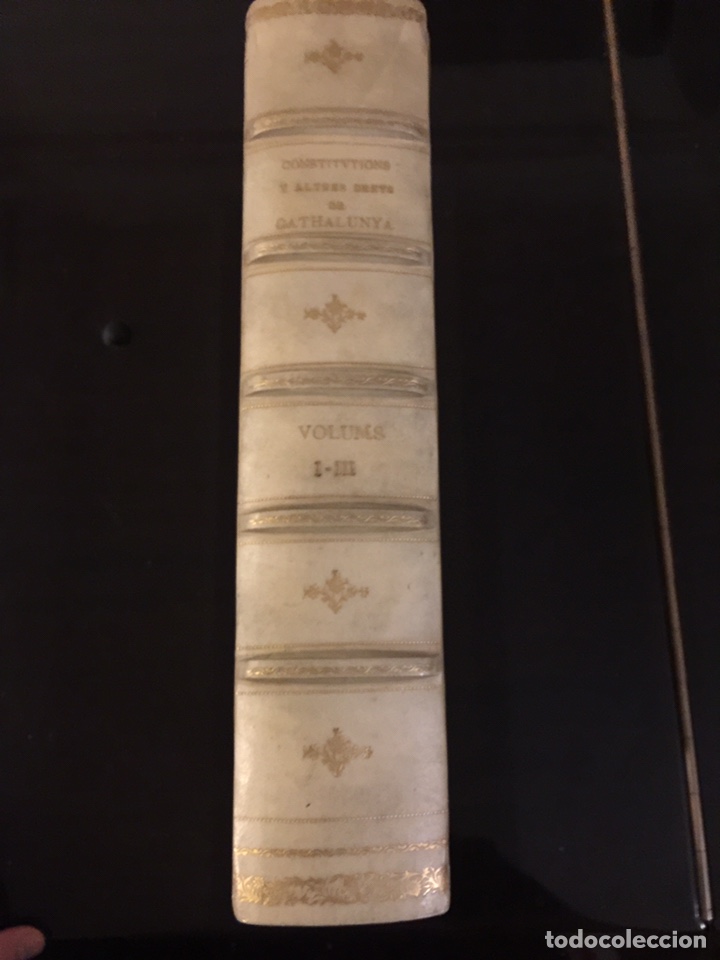 Libros antiguos: Constitutiones de Catalunya - Foto 2