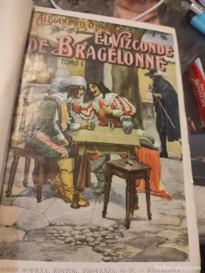 Libros antiguos: A&ntilde;os 30 Libro Alejandro Dumas el vizconde de bragelonne TOMO I