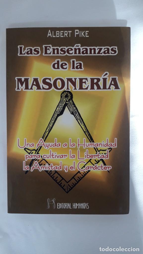 Libros antiguos: Las ense&ntilde;anzas de la masoner&iacute;a - Foto 1