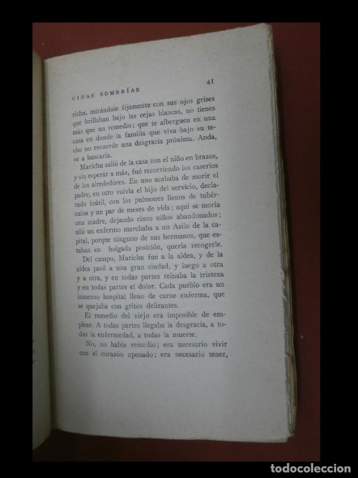 Libros antiguos: Vidas sombrias. Pio Baroja - Foto 2