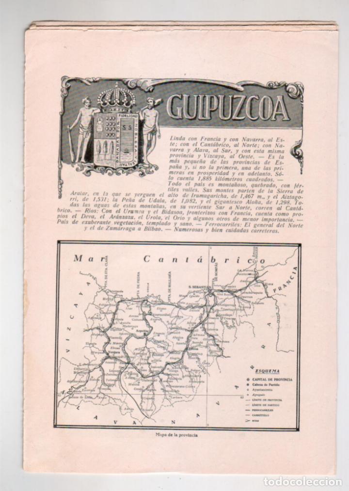 GEOGRAFÍA GRÁFICA DE ESPAÑA - GUIPUZCOA - POR ANTONIO DE CÁRCER DE MONTALBÁN - AÑO 1930. (Libros Antiguos, Raros y Curiosos - Historia - Otros)