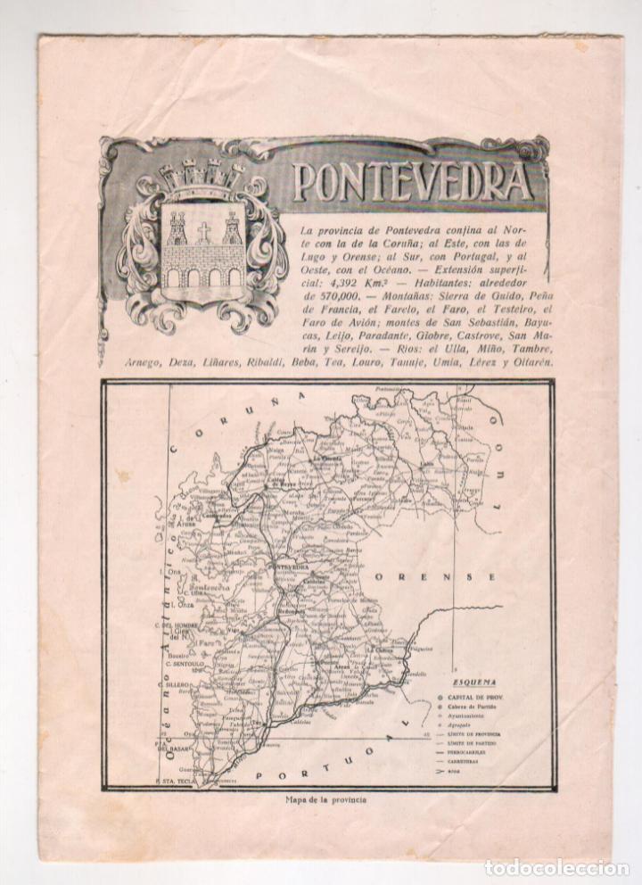 GEOGRAFÍA GRÁFICA DE ESPAÑA - PONTEVEDRA - POR ANTONIO DE CÁRCER DE MONTALBÁN - AÑO 1930. (Libros Antiguos, Raros y Curiosos - Historia - Otros)
