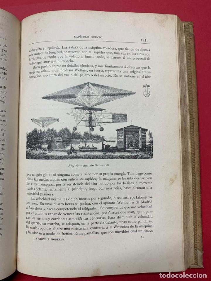 Libros antiguos: La ciencia moderna de Julio Brout&aacute;, 1897 - Foto 8