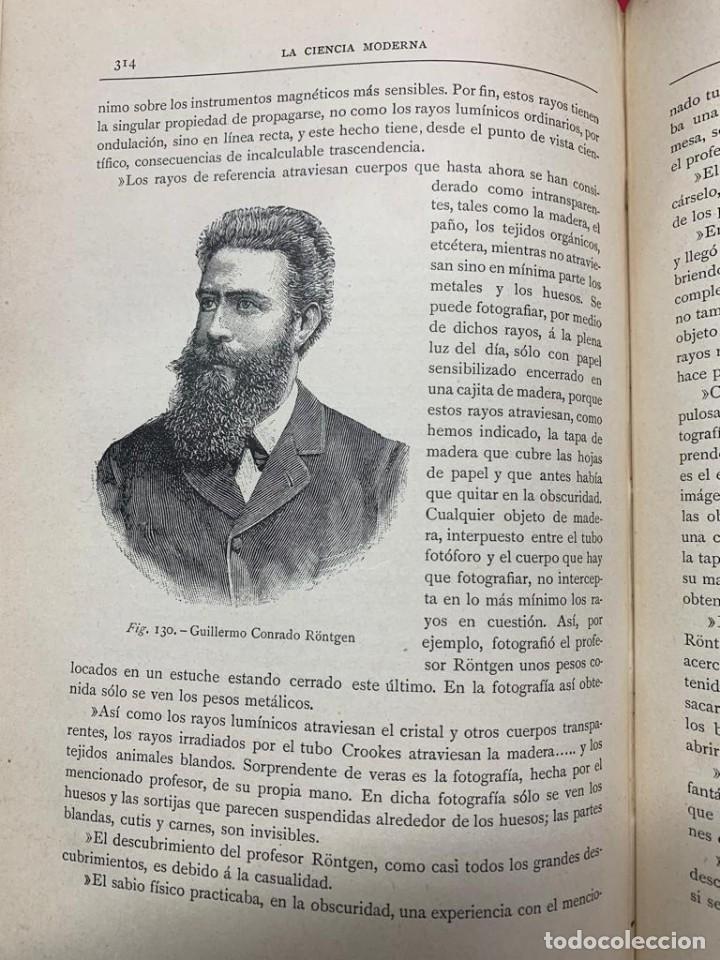 Libros antiguos: La ciencia moderna de Julio Brout&aacute;, 1897 - Foto 10