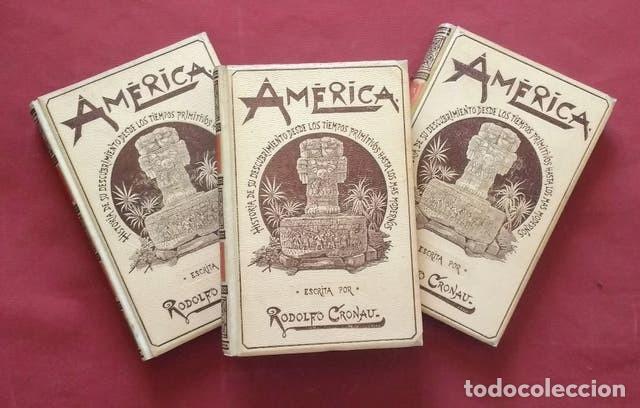 Libros antiguos: AMERICA - CRONAU - COMPLETA - 1892 - Foto 1