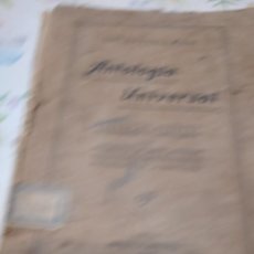 Libros antiguos: G-103 LIBRO JOSE CIURANA Y MAIJO ANTOLOGIA UNIVERSAL MAL ESTADO 1926. Lote 306251468