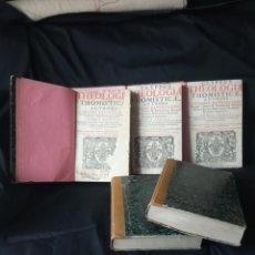Libros antiguos: ANTIGUOS LIBROS 5 TOMOS AÑO 1681 ( RENCUADERNADO SIGLO XIX). Lote 351921369