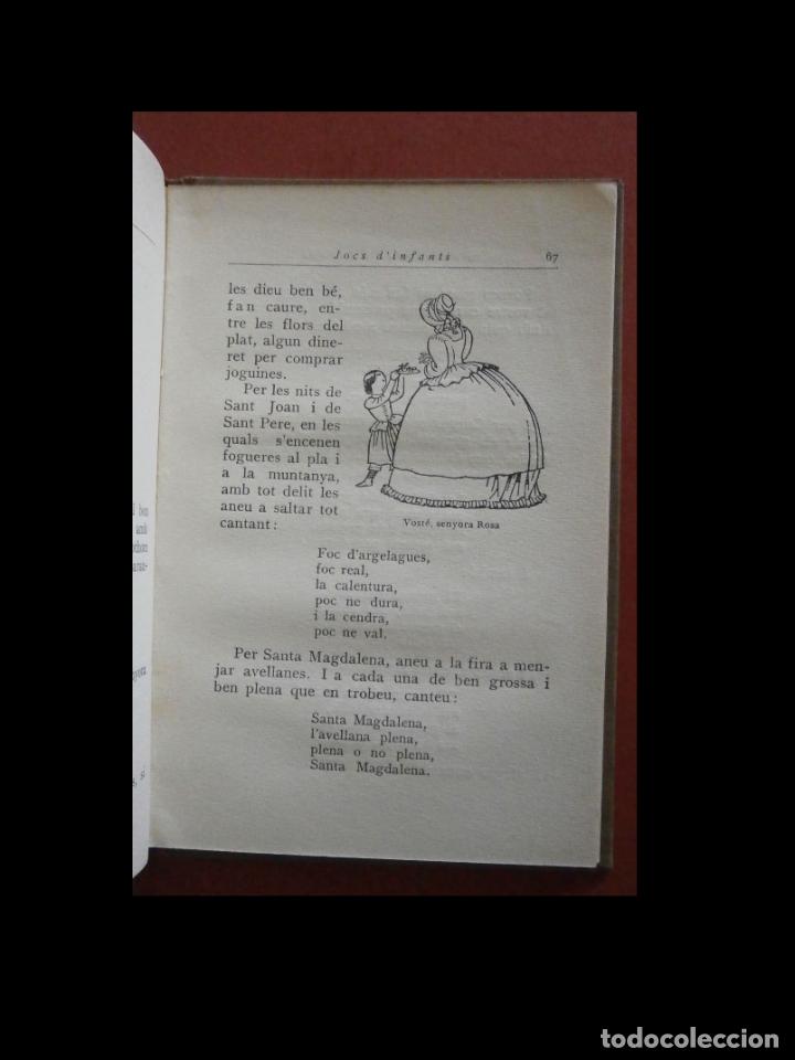 Libros antiguos: Jocs dinfants. Francesc Maspons i Labr&oacute;s - Foto 3