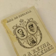 Libros antiguos: L-6139 . LA REINA MERCEDES, ANA DE SAGRERA. 1951. Lote 306763458
