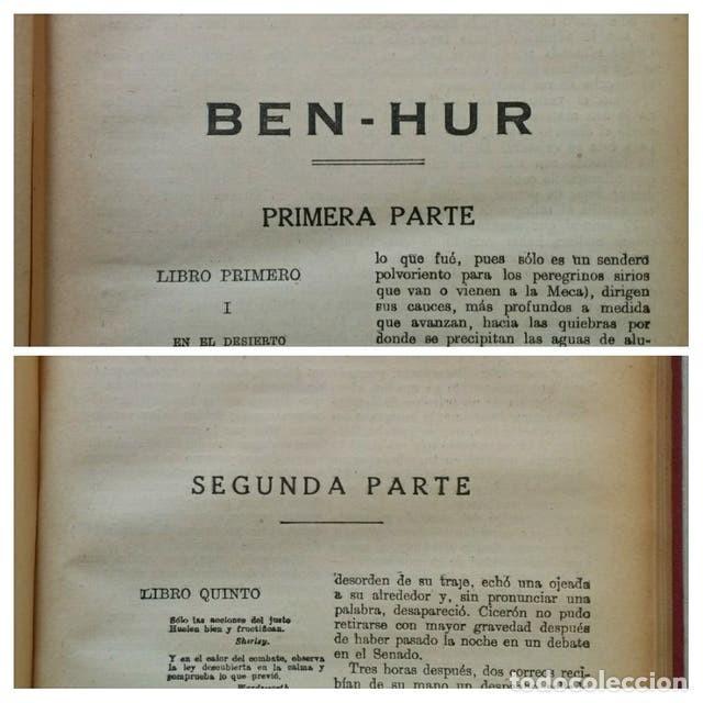 Libros antiguos: BEN-HUR - LEWIS WALLACE - 1933 - Foto 3