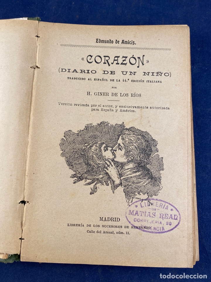 Libros antiguos: Diario de un ni&ntilde;o - Foto 2