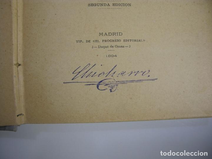 Libros antiguos: A&Ntilde;ORANZAS - V&Iacute;CTOR BALAGUER - EL PROGRESO EDITORIAL - 2&ordf; EDICI&Oacute;N 1894 - Foto 5