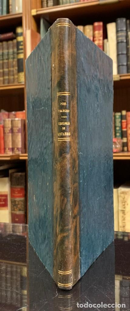 Libros antiguos: Datos para la Geolog&iacute;a de la Provincia de Santander - Foto 1