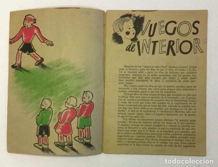 Libros antiguos: JUEGOS DE INTERIOR. - Foto 2