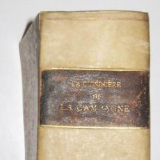 Libros antiguos: 1922 LA CUISINIERE DE LA CAMPAGNE ET DE LA VILLE - J. NICLAUS - 400 FIGURAS - EN FRANCES (P1). Lote 307331808