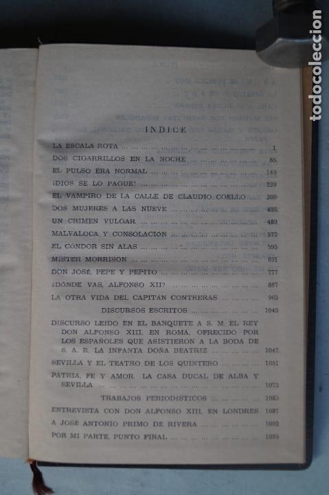 Libros antiguos: OBRAS COMPLETAS. JUAN IGNACIO LUCA DE TENA. - Foto 3