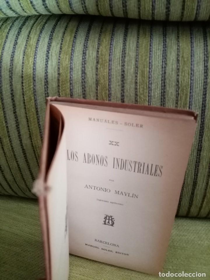 Libros antiguos: ABONOS INDUSTRIALES - Foto 5
