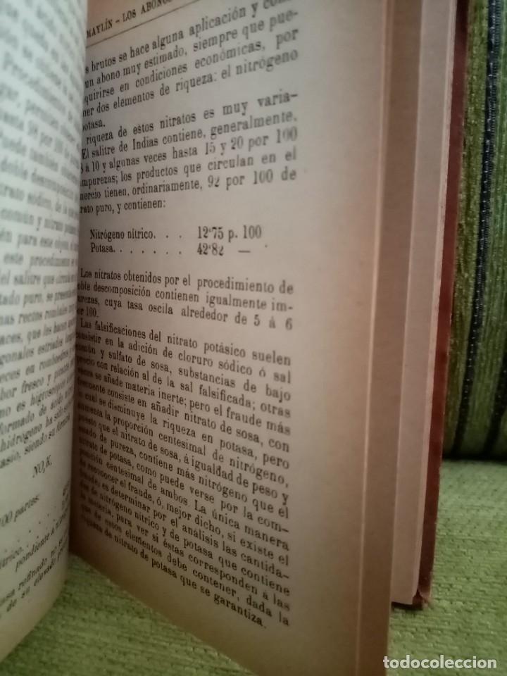Libros antiguos: ABONOS INDUSTRIALES - Foto 7