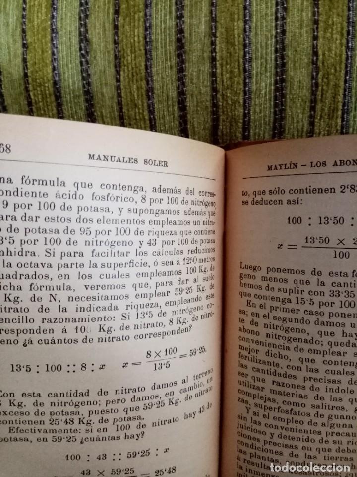 Libros antiguos: ABONOS INDUSTRIALES - Foto 10