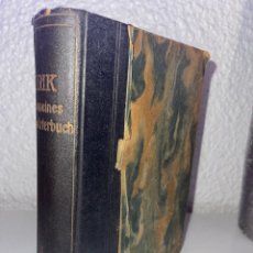 Libros antiguos: ALLGEMEINES HANDWÖRTERBUCH 1920. Lote 309252358