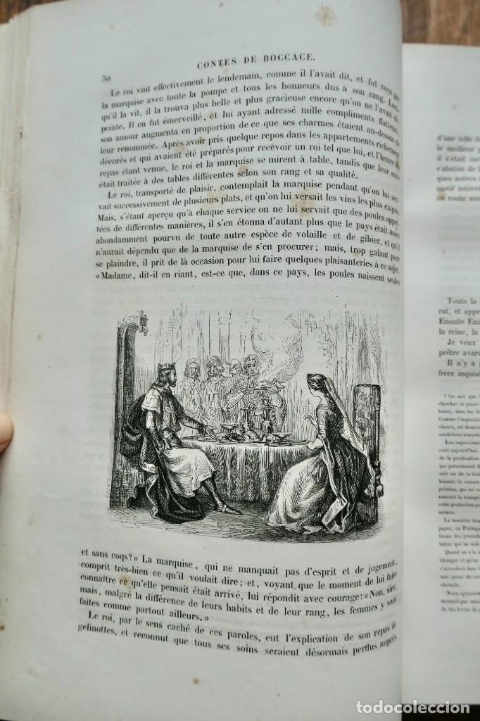 Libros antiguos: CONTES DE BOCCACE- PAR A.BARBIER 1846 - Foto 3