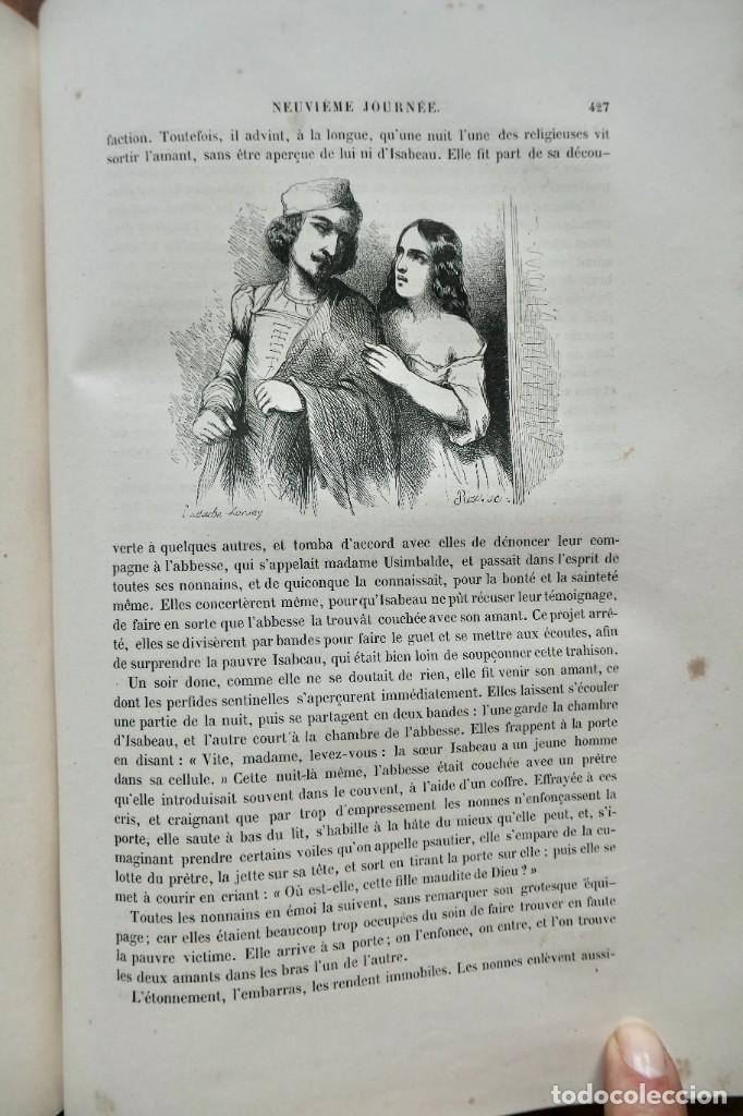 Libros antiguos: CONTES DE BOCCACE- PAR A.BARBIER 1846 - Foto 5