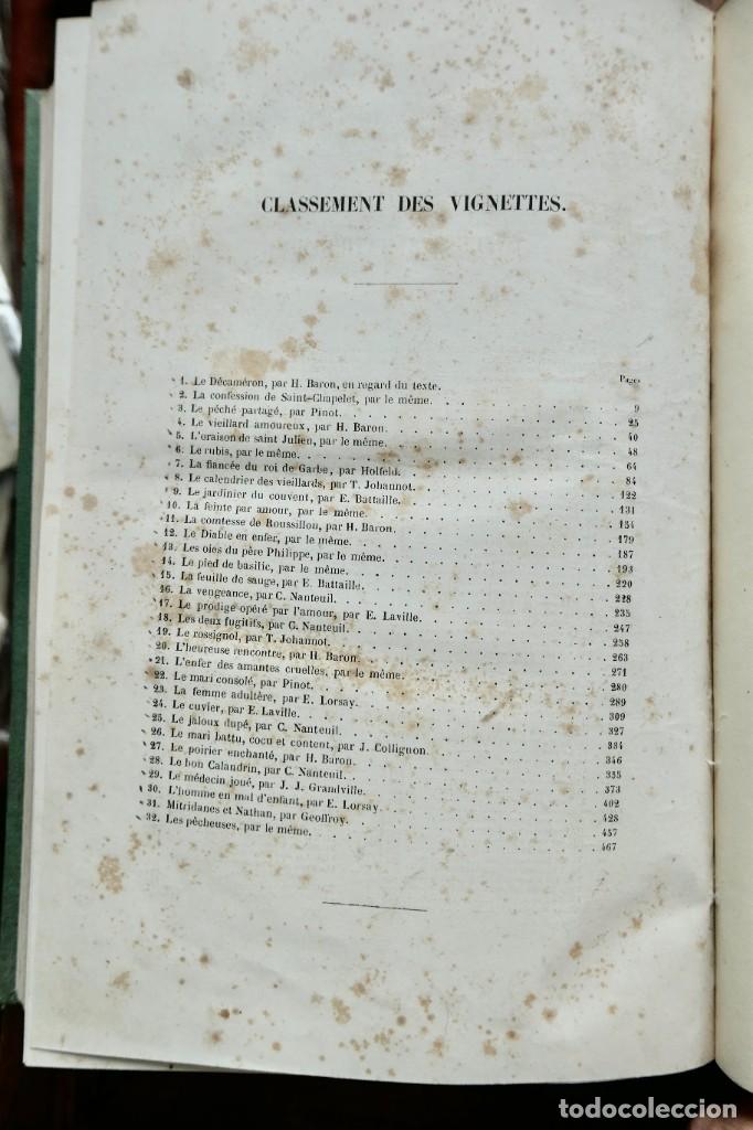 Libros antiguos: CONTES DE BOCCACE- PAR A.BARBIER 1846 - Foto 8