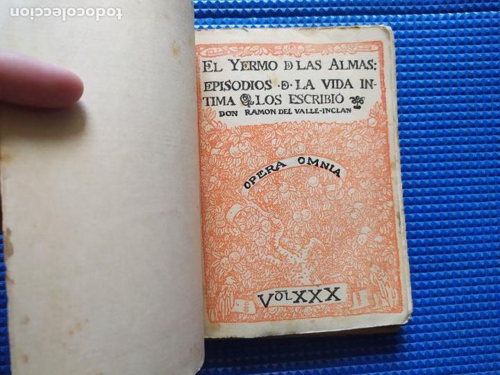 Libros antiguos: RAMON DEL VALLE INCLAN EL YERMO DE LAS ALMAS - Foto 1