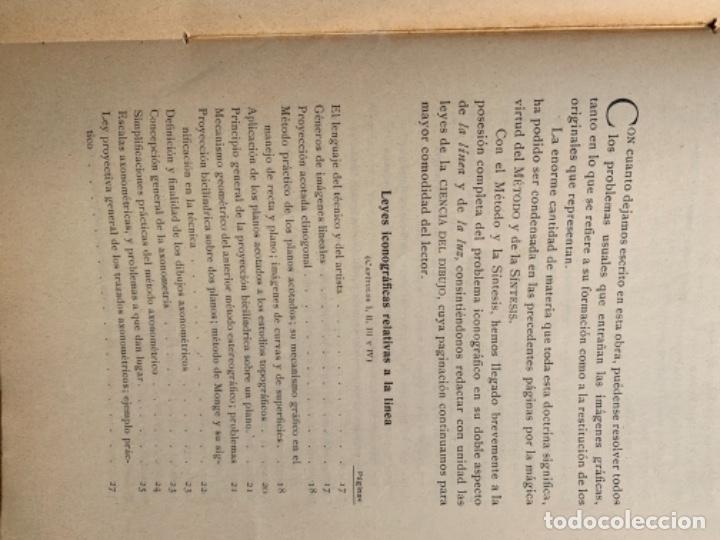 Libros antiguos: Leyes iconogr&aacute;ficas de la l&iacute;nea y de la luz (Bols, 5) - Foto 4