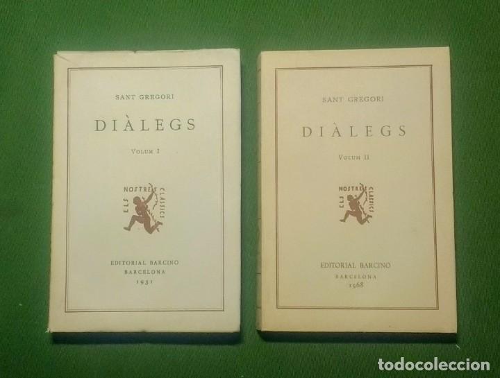 Libros antiguos: DIALEGS - SANT GREGORI. - Foto 1