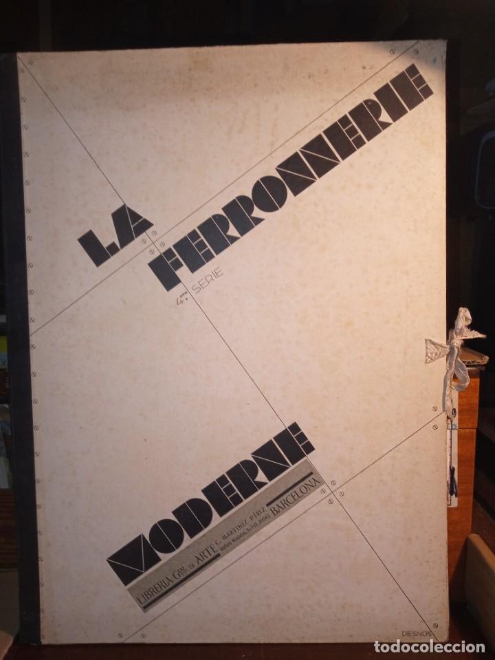 Libros antiguos: LA FERRONNERIE MODERNE-4a SERIE. - Foto 1