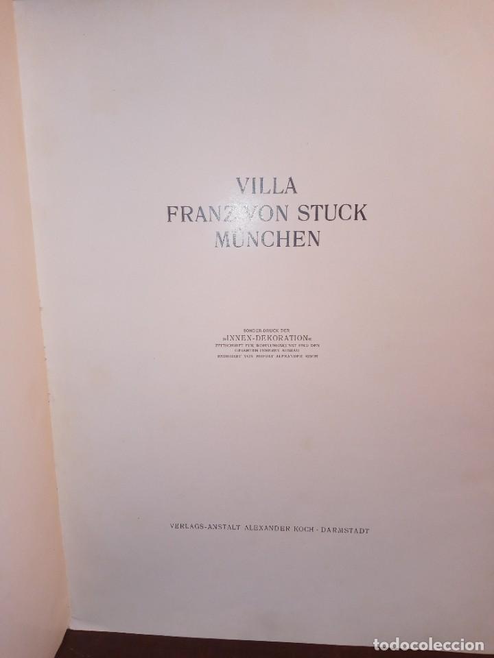 Libros antiguos: VILLA-FRANZ VON STUCK. - Foto 2