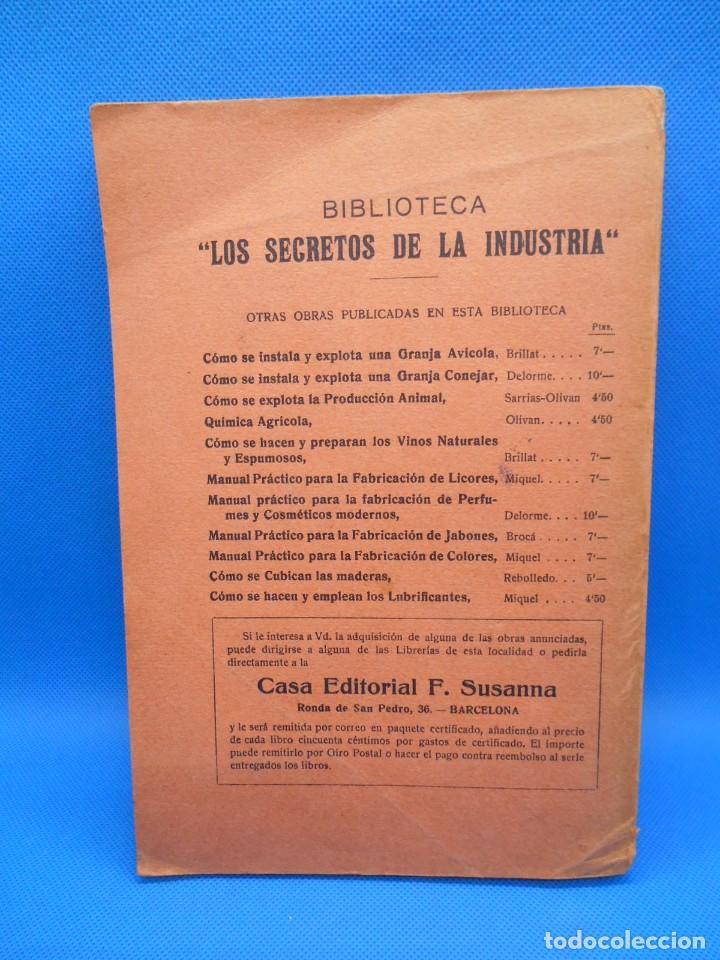 Libros antiguos: MANUAL PR&Aacute;CTICO DE LECHER&Iacute;A E INDUSTRIAS DERIVADAS. 1934 - Foto 3