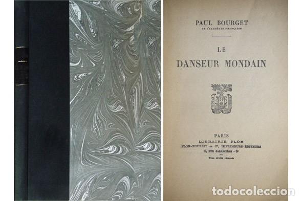 Libros antiguos: BOURGET, Paul. Le danseur mondain. 1926. - Foto 1