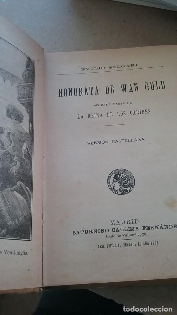 Libros antiguos: Honorata. Wan guld. 1876. (581-1) - Foto 2