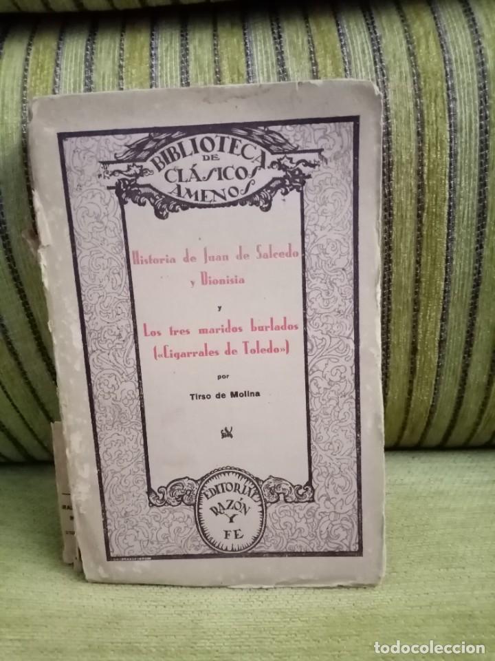 Libros antiguos: TIRSO DE MOLINA - Foto 1