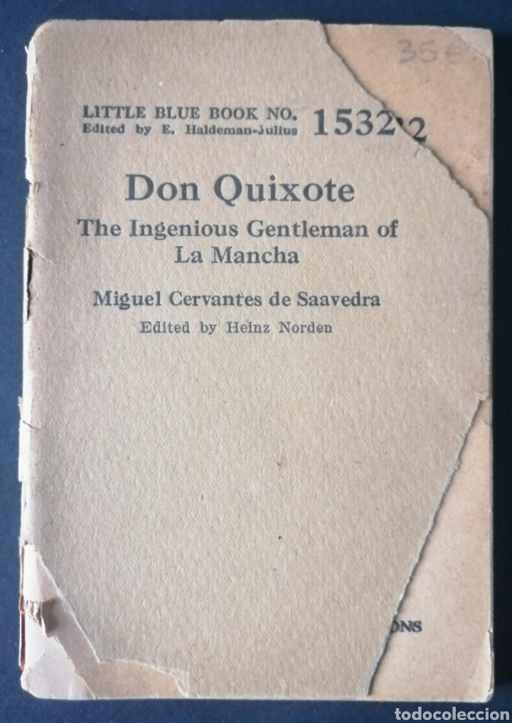Libri antichi: DON QUIJOTE DE LA MANCHA.EDITADO EN USA . 1930 -'NUMERADO - EL ENVIO CERTIFICADO ESTA INCLUIDO.