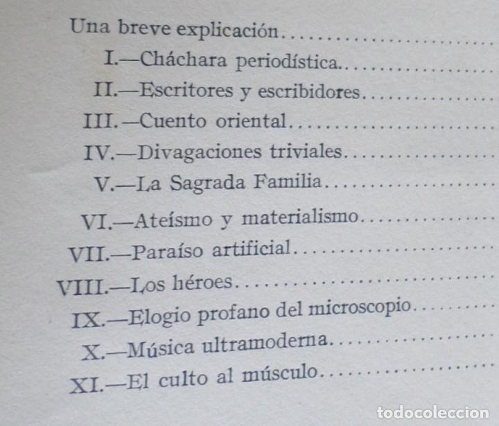 Libros antiguos: UN LIBRO RARO - Luis Nueda - Ed. P&aacute;ez 1920 - Foto 4