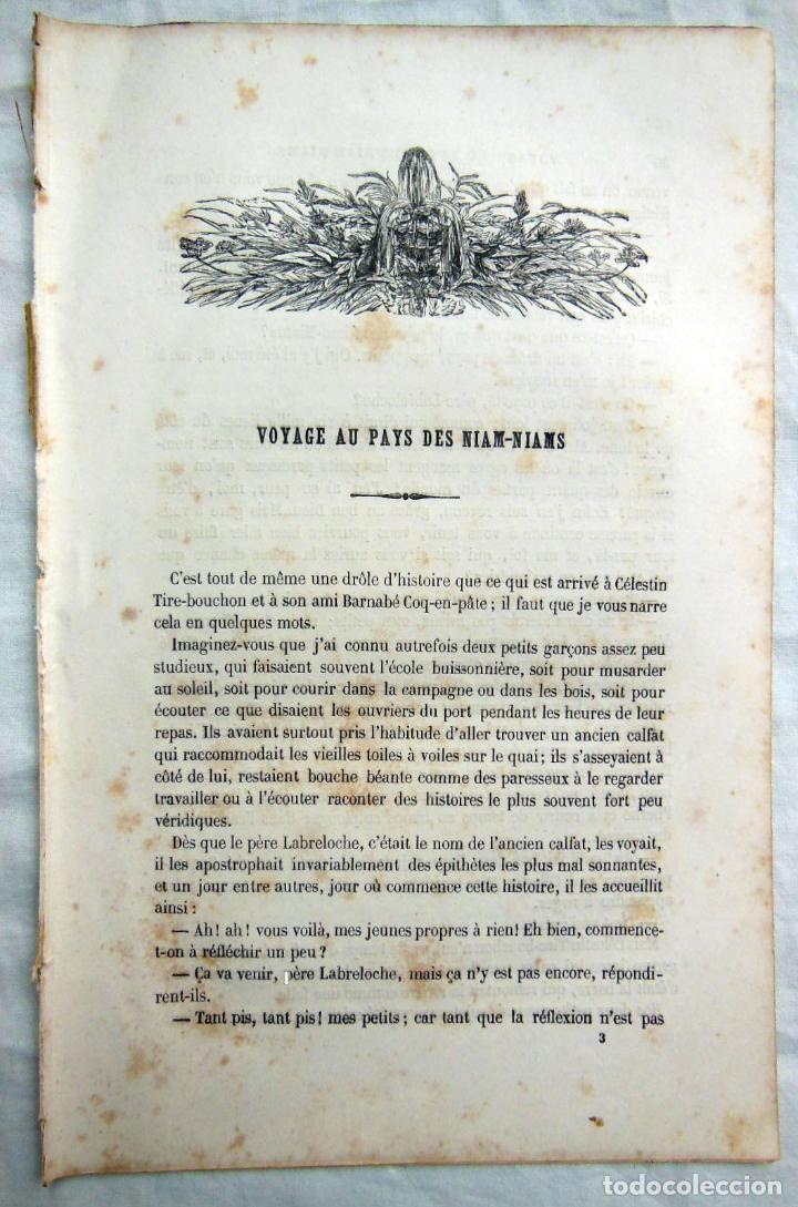 Antiquarische B&uuml;cher: VOYAGE AU PAYS DES NIAMS-NIAMS. 1866. CHARLES DE RIBELLE
