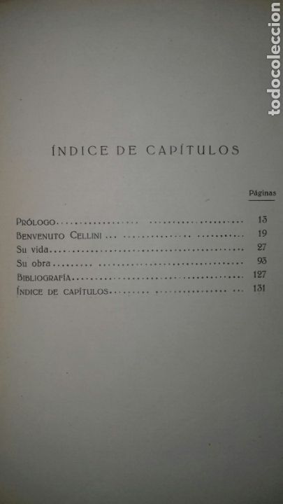 Libros antiguos: TH. HARLOR: BENVENUTO CELLINI. EDICIONES ESPA&Ntilde;OLAS, 1926. ILUSTRADO. - Foto 4