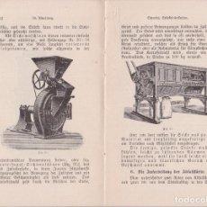 Libros antiguos: DIE STÄRTEFABRITATION (LA FABRICACIÓN DEL ALMIDON – JOF. SCHMIDT – HANNOVER – 1909. Lote 311443153