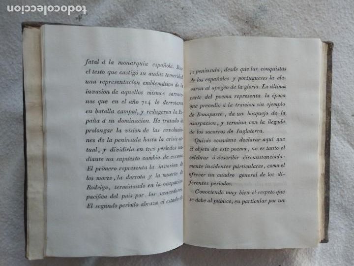 Libros antiguos: VISI&Oacute;N DE DON RODRIGO, ROMANCE INGL&Eacute;S. - SCCOTH, Walter. 1829. - Foto 5