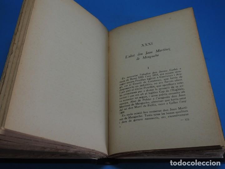 Libros antiguos: ESTAMPES DE POBLET.- MOSSEN JOSEP PALOMER - Foto 4