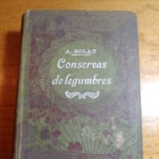 Libros antiguos: LIBRO DE LAS CONSERVAS DE LEGUNBRES DEL AÑO 1923. Lote 311996468