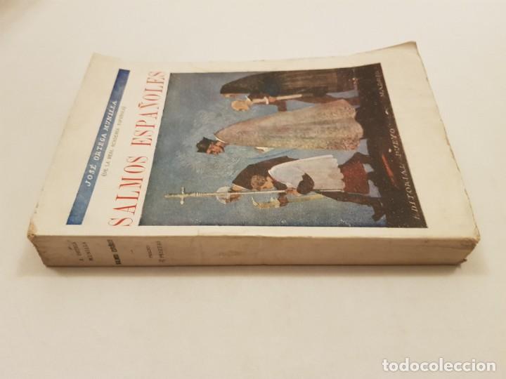 Libros antiguos: Salmos espa&ntilde;oles. Jos&eacute; Ortega Munilla. - Foto 2